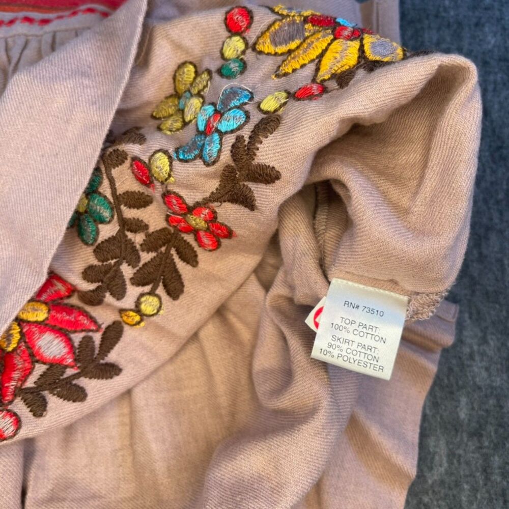 NWT Ivy Jane Embroidered Serape Stripe Boho Womens Top sz XS Resort Summer Vacay - Picture 8 of 11